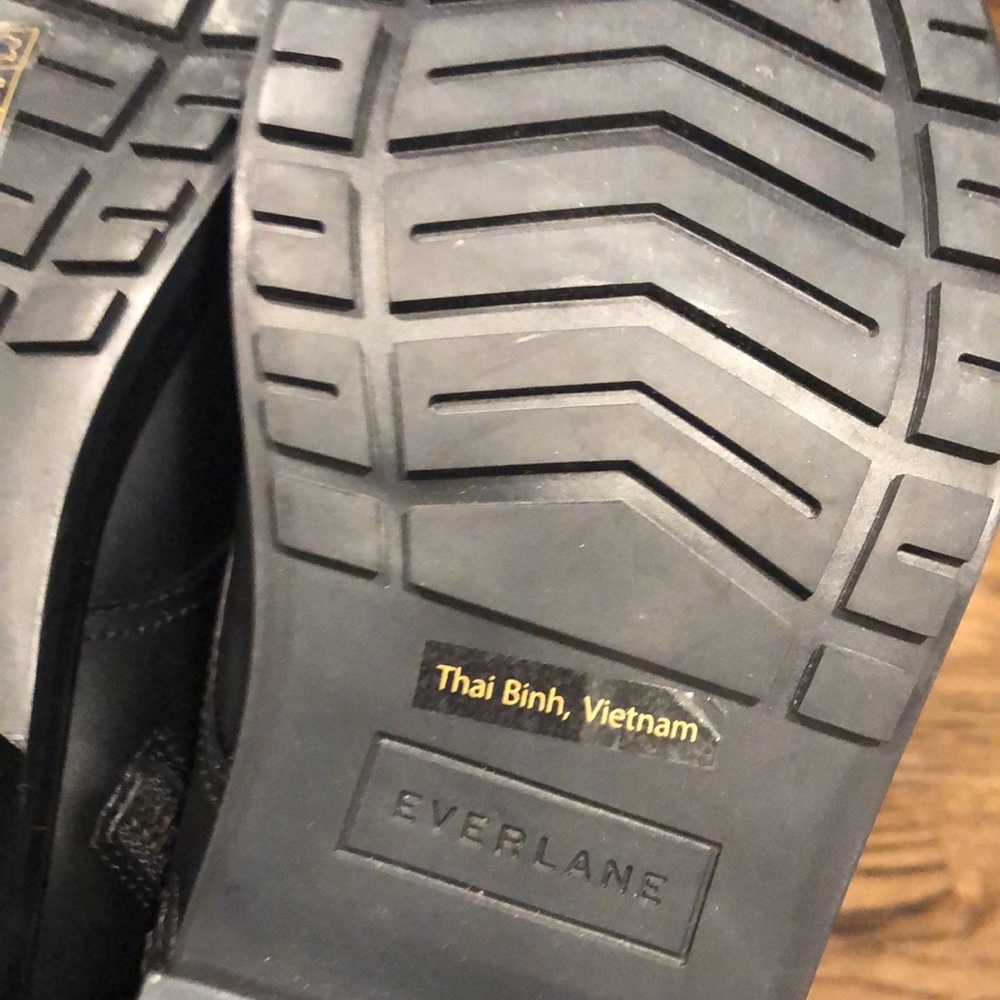 Everlane The Modern Utility Lace-Up Boot size 8.5 (fits 7.5 or 8) better - Picture 8 of 14